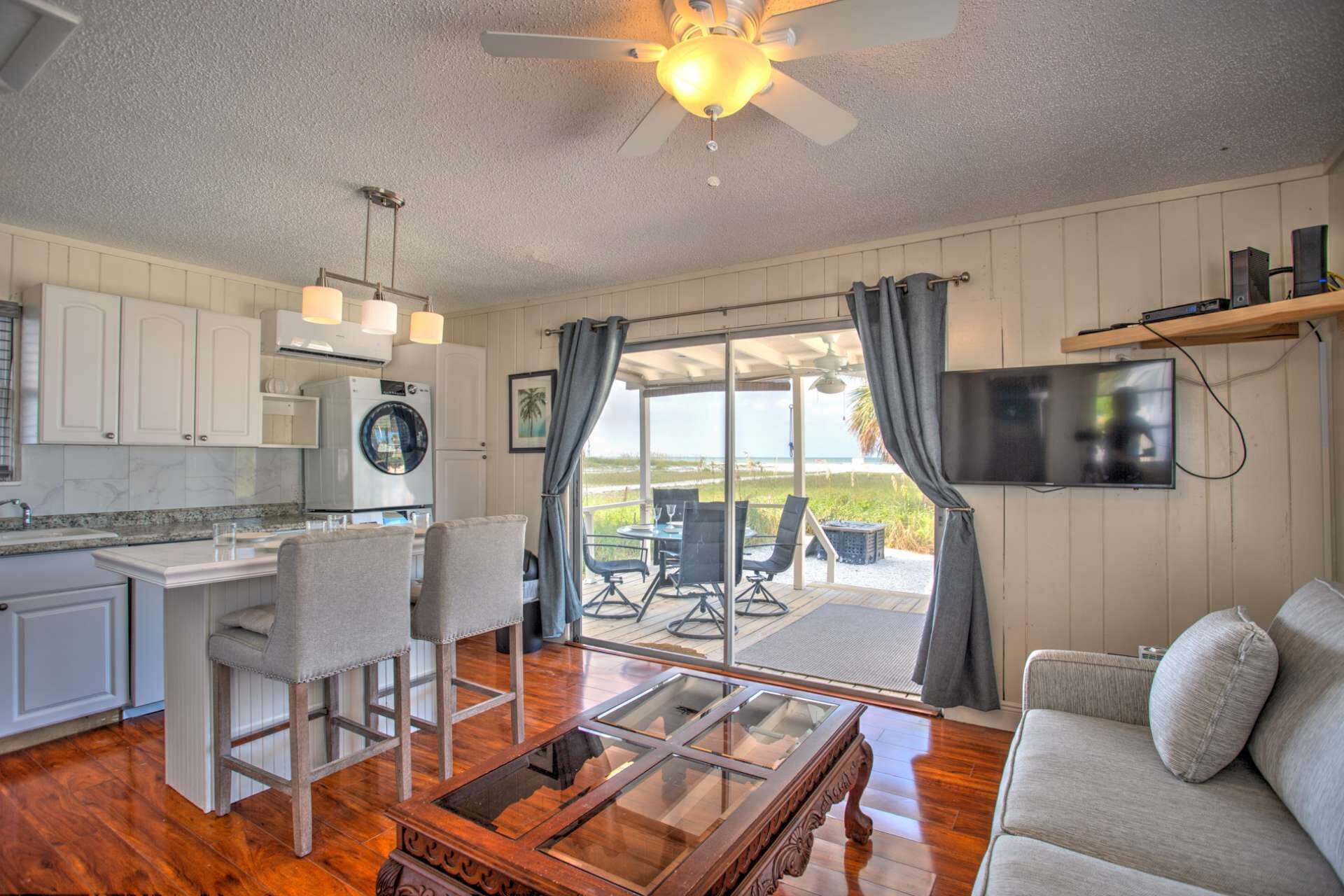 As Close to the Gulf as Allowed!  The View from the Porch is Amazing.  Step on to the Sand.