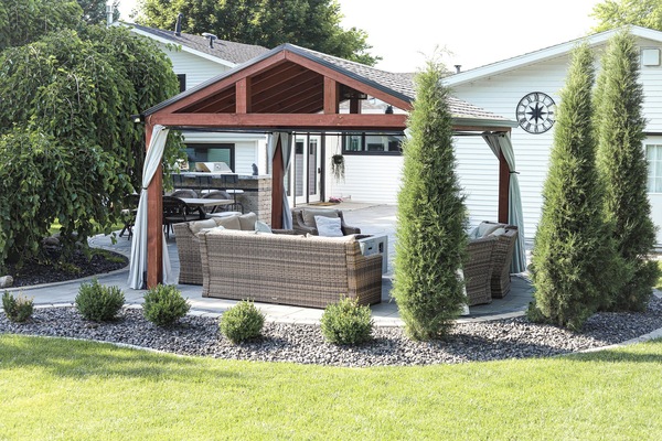 Àrea exterior de l'allotjament