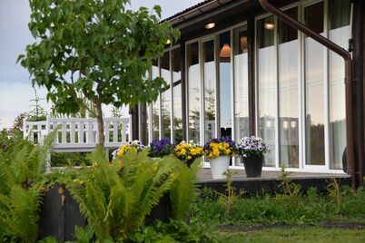 Kliukai is a holiday house for relaxation and family holidays