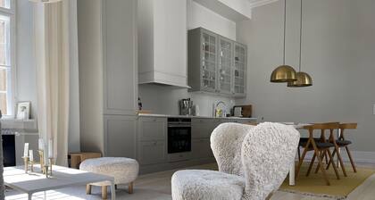 Kööpenhaminan 2 makuuhuoneen City-huoneisto nukkuu 6