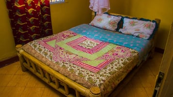 Standard Double Room, 1 Double Bed | 1 bedroom, bed sheets