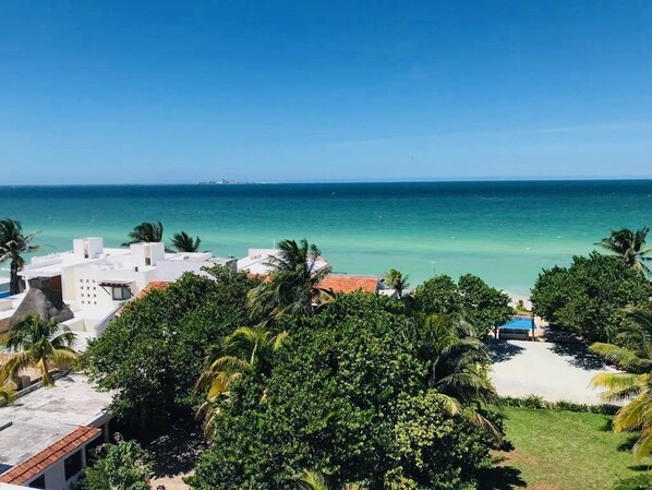 Beach nearby, beach towels