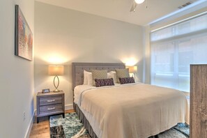 1 bedroom, iron/ironing board, free WiFi, bed sheets