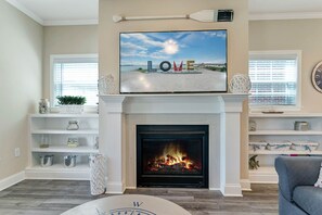 Interior - Overlooking Park with 1st and 2nd Floor Primary Suites. (Cape Charles)