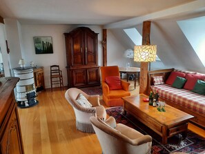 TV, aparelho de som, escritórios