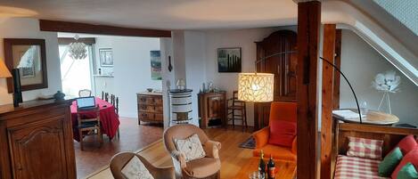 TV, stereo, offices