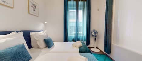 2 Schlafzimmer, Bügeleisen/Bügelbrett, kostenloses WLAN, Bettwäsche