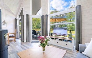 Fernseher, Kamin