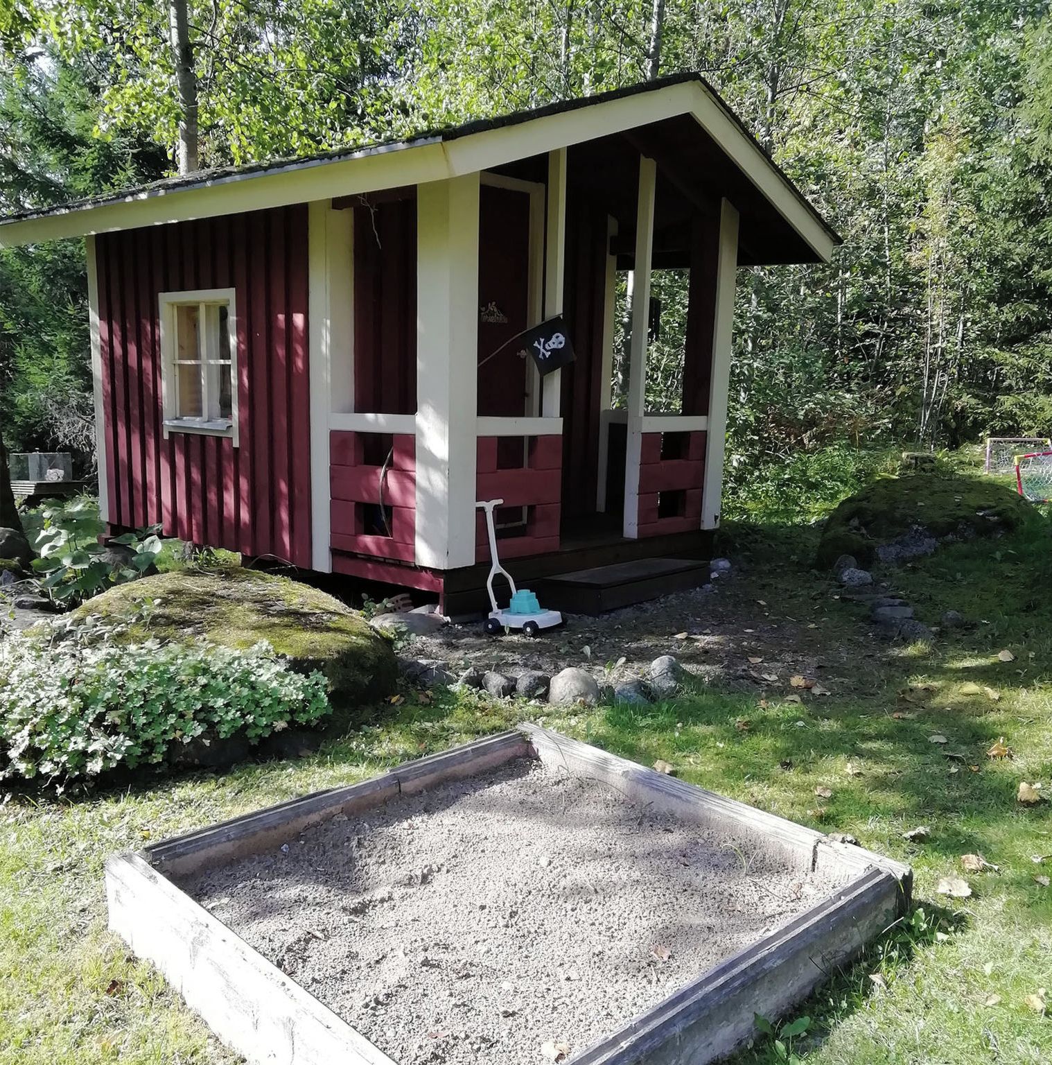 Overnatningsstedets område