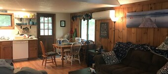 Ski chalet located in a quiet neighborhood