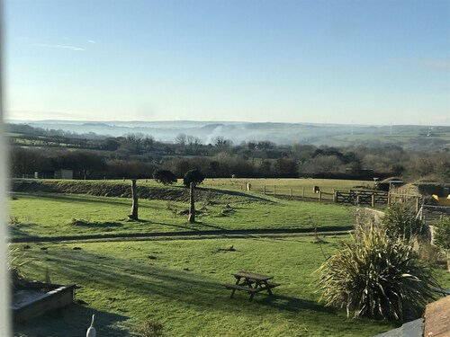 Pool Lodge, ländliches Ferienhaus, Selbstversorger-Anwesen, ländlich, North Cornwall