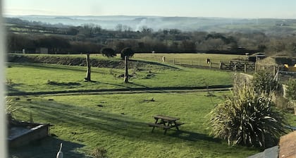 Pool Lodge, ländliches Ferienhaus, Selbstversorger-Anwesen, ländlich, North Cornwall