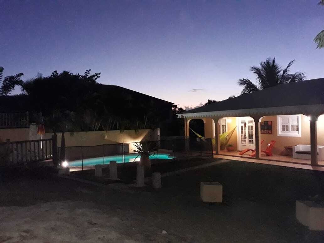 Alberca al aire libre 