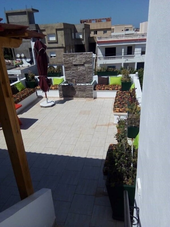 Terrace/patio - Arabesque style house (Kélibia)