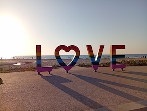 Am Strand, Strandtücher