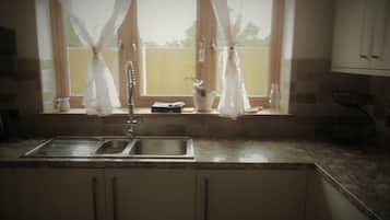 Fridge, oven, stovetop, freezer