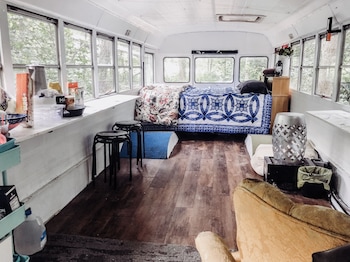 Blank Slate Bus#23 Bunk House