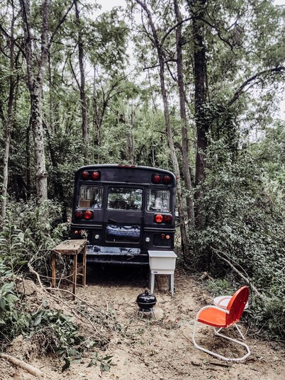 Blank Slate Bus#23 Bunk House