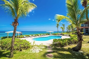 Pool - Northern Lights #4 – 2BR/2.5BA Oceanfront Condo on North Side (Old Man Bay)