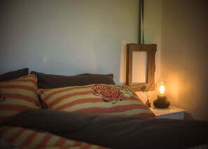 1 bedroom, iron/ironing board, bed sheets