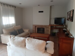 تلفزيون، مدفأة