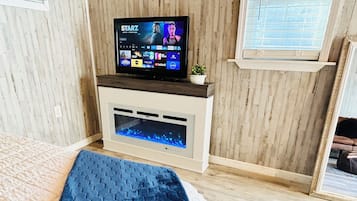 1 間睡房、熨斗/熨衫板、免費 Wi-Fi、床單