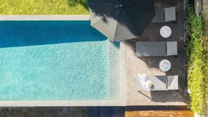 Beheizter Pool