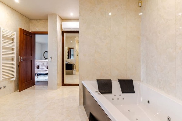 Master bathroom