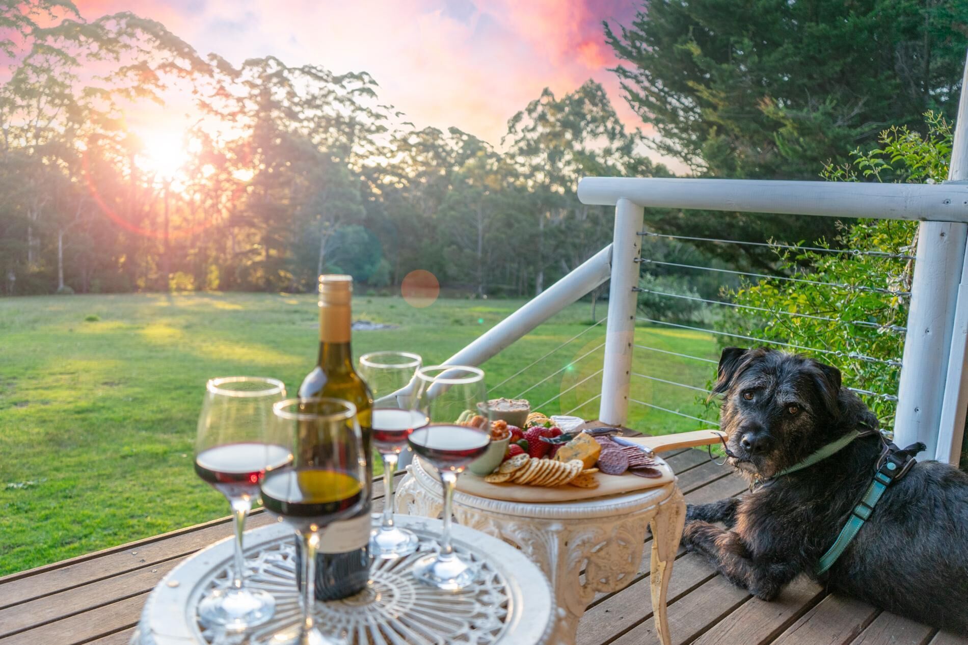 Udendørs spisemuligheder