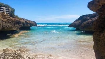 Sun loungers, beach towels