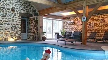 Piscine couverte, piscine chauffée