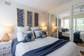 2 bedrooms, desk, iron/ironing board, free WiFi