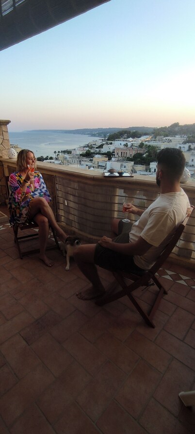 cozy apartment with sea view