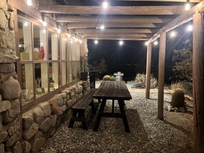 Restauration en plein air
