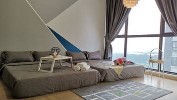 1 chambre, fer et planche à repasser, Wi-Fi, draps fournis