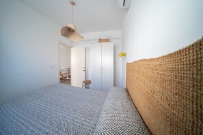 2 bedrooms, iron/ironing board, travel crib, WiFi