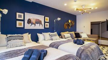 Rumah Deluks, 1 kamar tidur | Area keluarga | TV layar datar