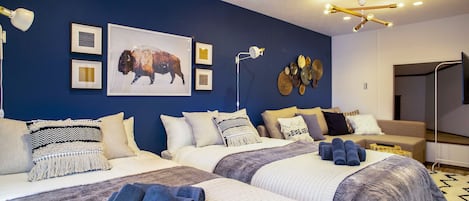 Deluxe House, 1 Bedroom | Living area | Flat-screen TV