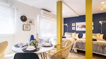 Deluxe House, 1 Bedroom | Living area | Flat-screen TV