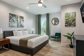 4 chambres, fer et planche à repasser, draps fournis