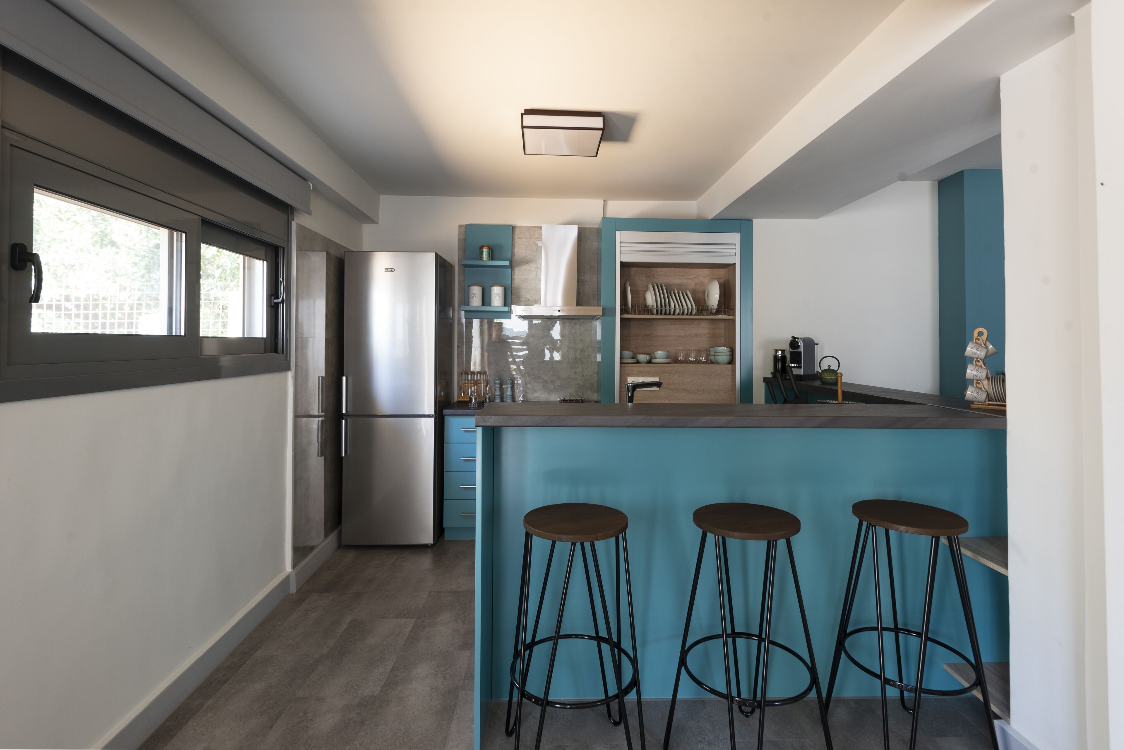 Kühlschrank, Ofen, Herdplatte, Geschirrspüler