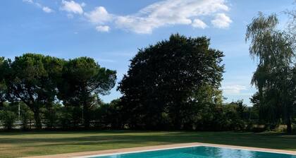 Portion of a country house