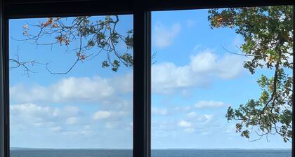 lakefront home on Houghton Lake