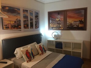 1 bedroom, iron/ironing board, WiFi, bed sheets - Gran Via Apartment 40% DISCOUNT.-CHUECA- (MADRID)