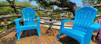 Feliz retiro de RV en Canyon Lake