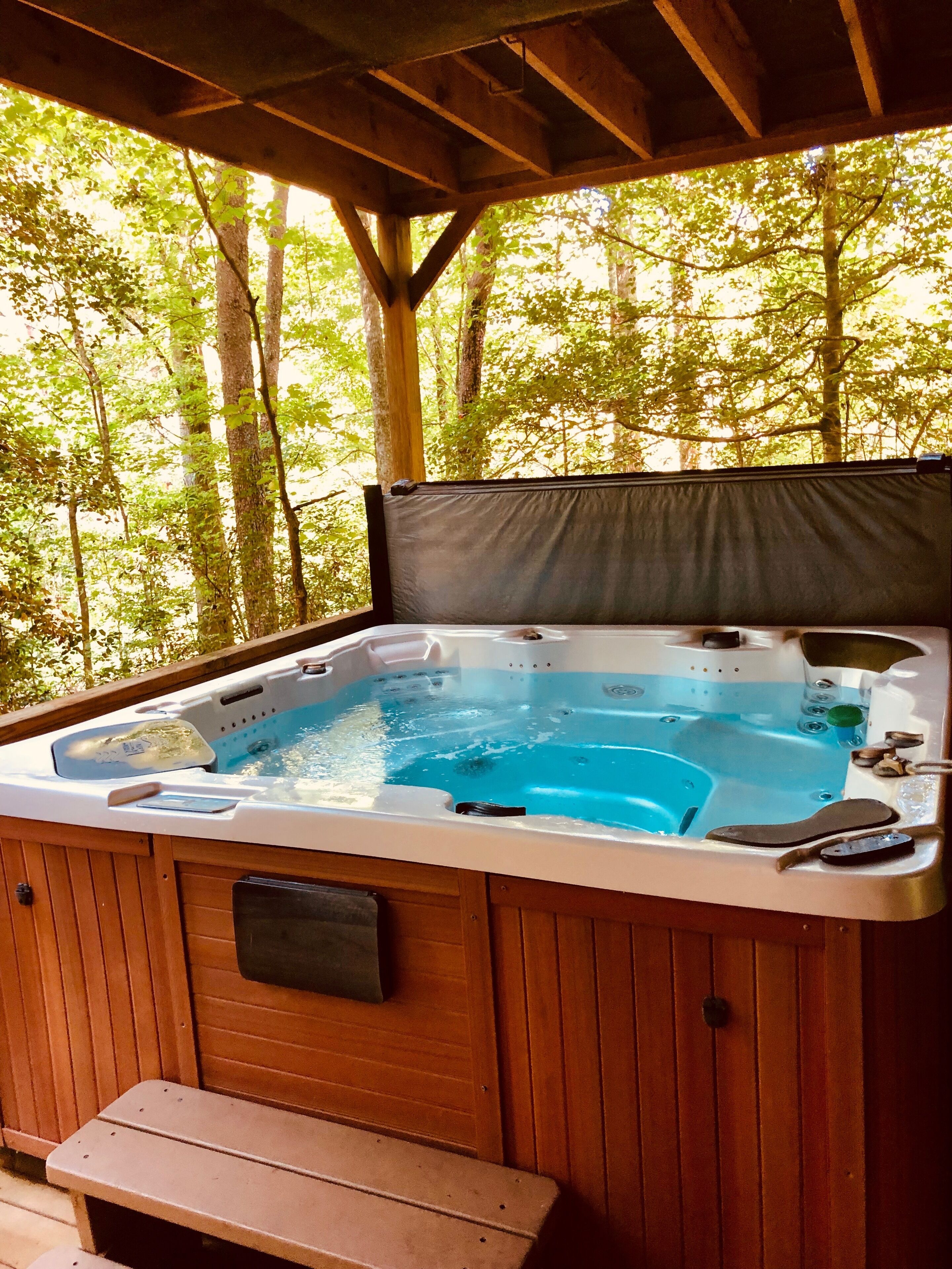 Bain à remous extérieur