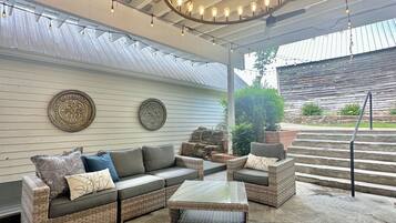 Smart TV, video games, table football, ping pong