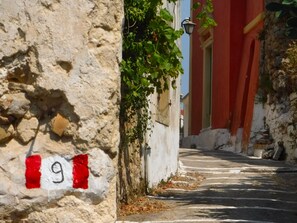 Exterior detail - Villa Nika in Kamara on the island of Corfu (Corfu)
