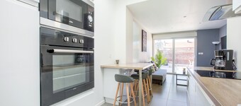 Neue Wohnung mit Terrasse