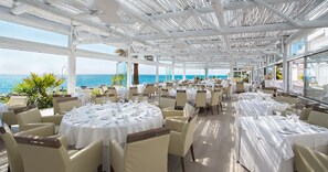 Utendørs bankettområde